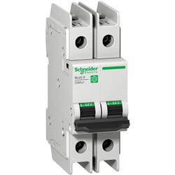 Interruttore magnetotermico Miniatura 2P 1A Curva D 10kA Protezione industriale e residenziale