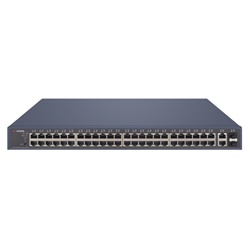 Switch PoE Managed 52 Porte 470W con 50 RJ45 1Gbps e 2 mini GBIC per reti aziendali ad alta densità