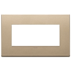 PLACCA 4M ORO SATINATO