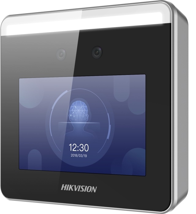 Terminale riconoscimento facciale DS-K1T331W display 4 controllo accessi fino 1000 utenti ambienti alta affluenza
