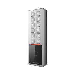 Terminale MIFARE DS-K1T805MBWX controllo accessi Bluetooth Wi-Fi per sistemi sicurezza grandi ambienti