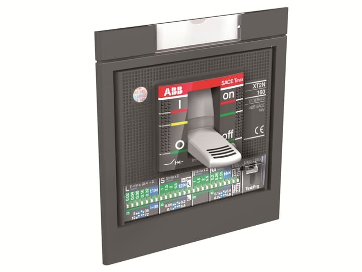 Mostrina porta per interruttori modulari XT2 3 poli, resistente, montaggio semplice, uso industriale e impianti elettrici
