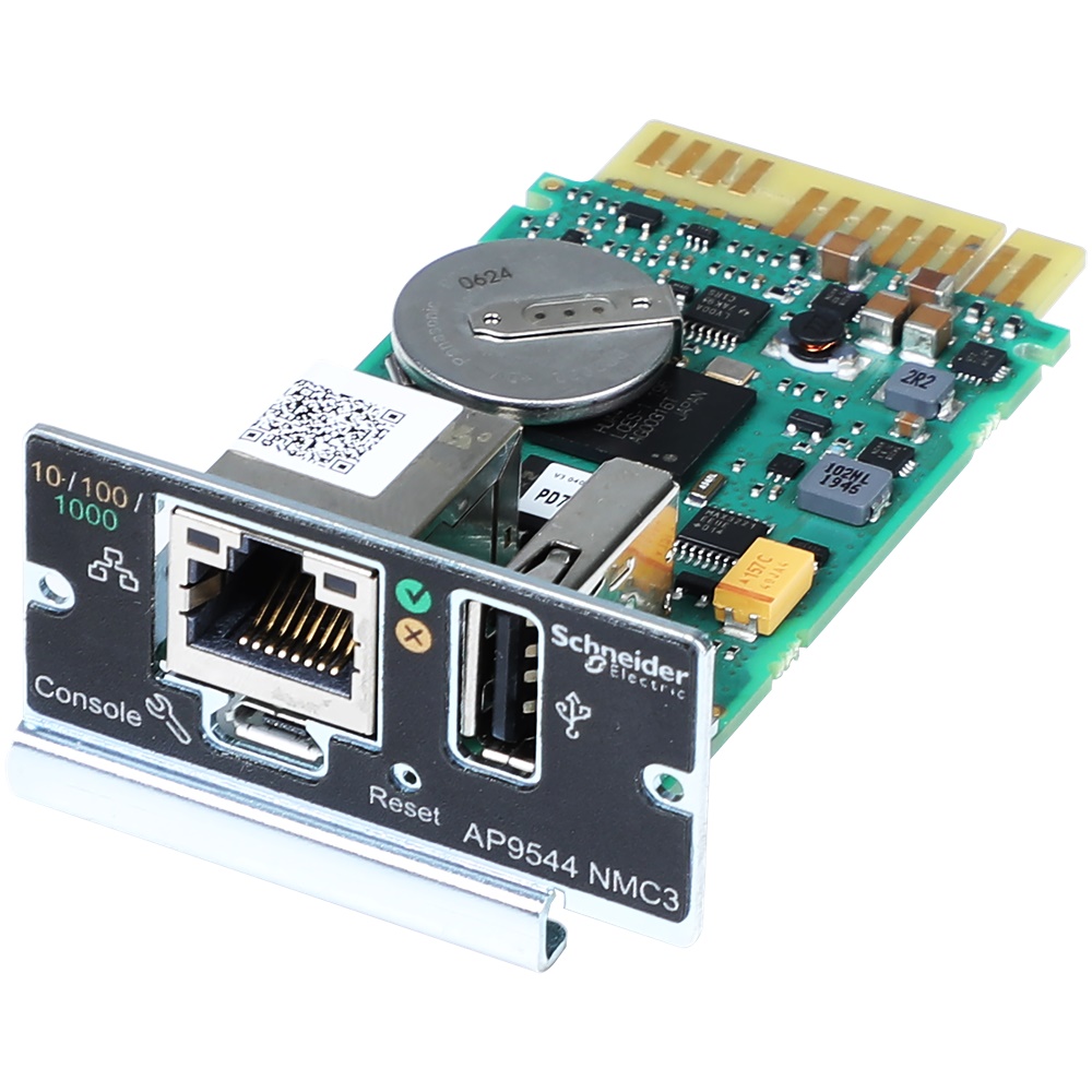 Scheda gestione rete AP9544 controllo remoto UPS Easy On-Line connettività gigabit per continuità operativa professionale