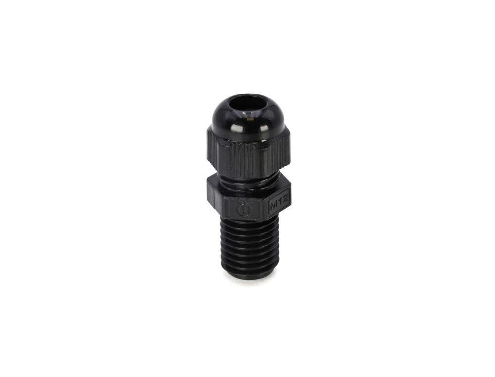Pressacavo nylon PA6.6 IP68 filettatura M12x1,5 per installazioni elettriche