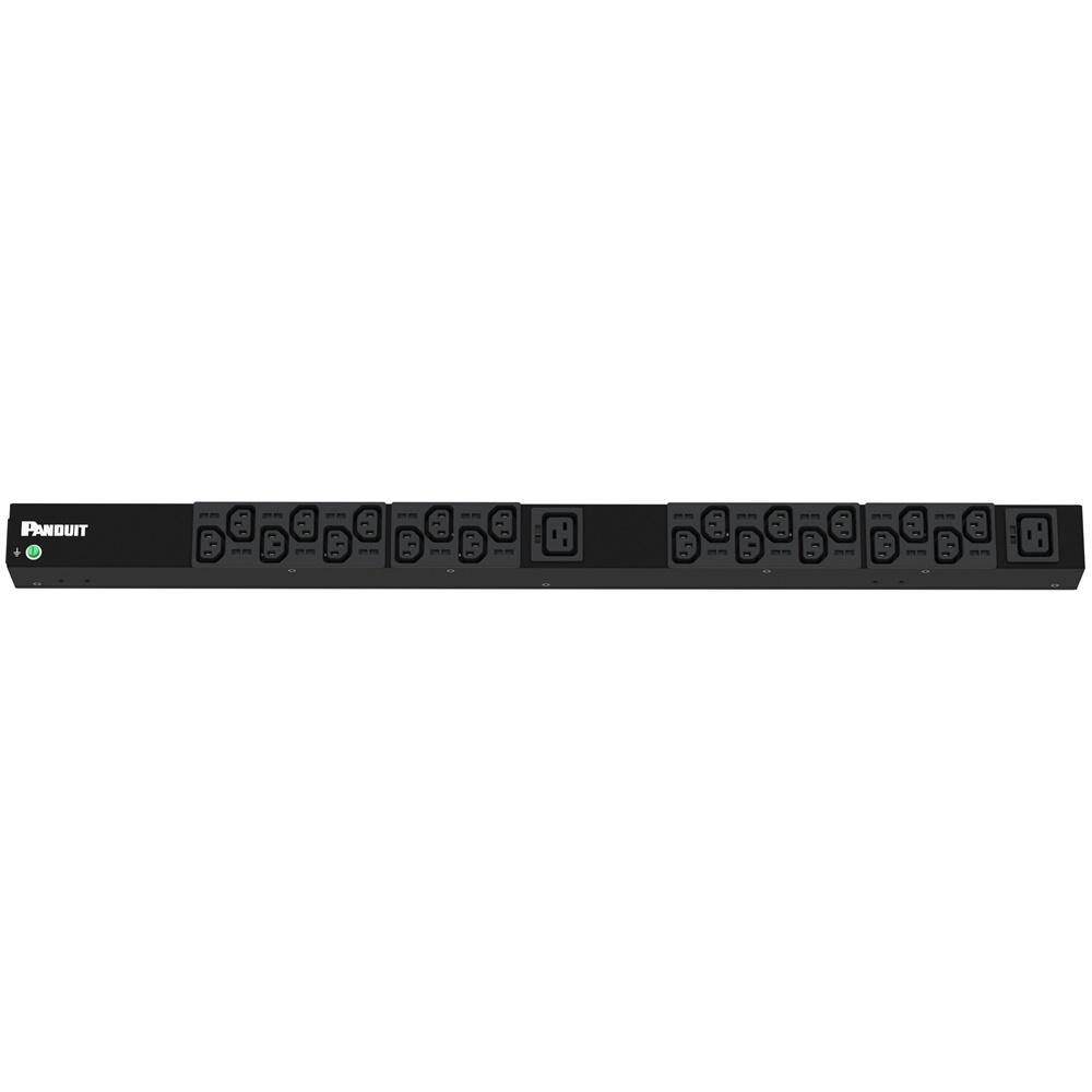 PDU di base, 16AMP, 208 V, (20)C13, (2)C19, (IP44)