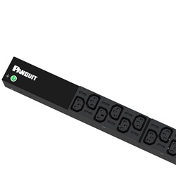 PDU di base, 16AMP, 208 V, (20)C13, (2)C19, (IP44)