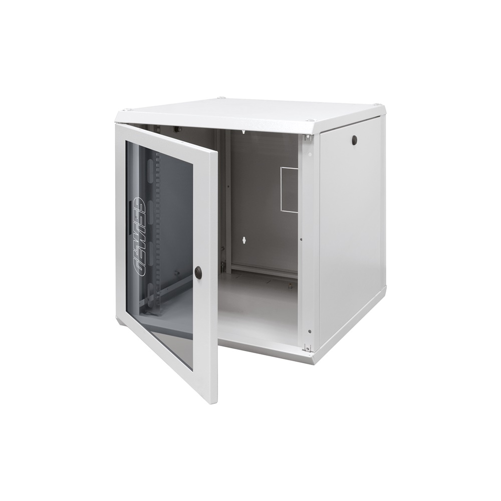 Quadro da parete 19 6U profondità 400mm per cablaggio strutturato reti LAN fibra e rame