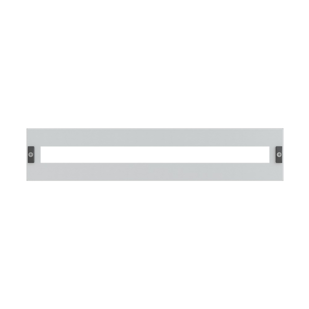 Cover modulare forata singola 150x728 mm IP2XC per impianti elettrici compatti