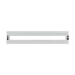 Cover modulare forata singola 150x728 mm IP2XC per impianti elettrici compatti