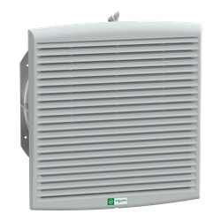 Ventilatore industriale 983 m3/h 115V IP54 con filtro anti-insetti grigio RAL7035