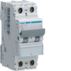 INTERR. AUTOM. 2P 16A 10KA B 2M