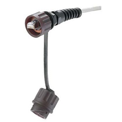 Cat 5e, 24 AWG, connettore modulare, schermato