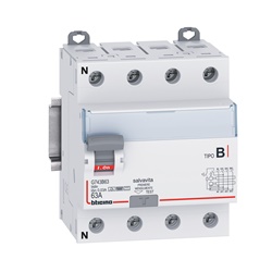 Interruttore differenziale Tipo B 4P 63A 30mA per impianti elettrici