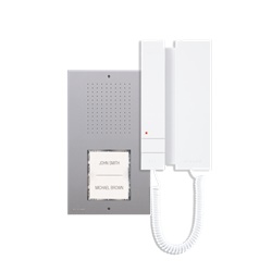 Kit audio mono-bifamiliare Ciao-Mini 4+N per residenze e uffici, sistema 5 fili pronto all’uso