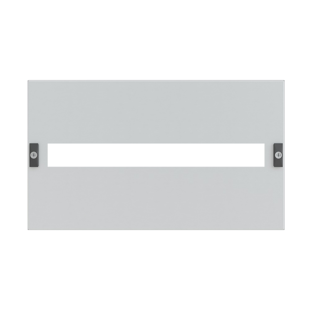Slotted cover 1 fila 300x512x230 mm protezione IP2XC per impianti elettrici modulari