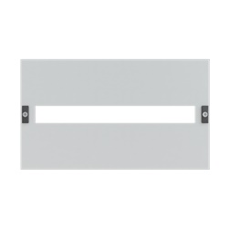 Slotted cover 1 fila 300x512x230 mm protezione IP2XC per impianti elettrici modulari