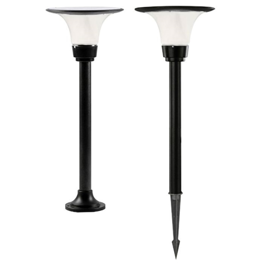 Lampione solare E-Path Twin-White esterno LED
