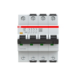 Interruttore automatico S304P 4 poli 63A tipo C protezione impianti industriali e residenziali
