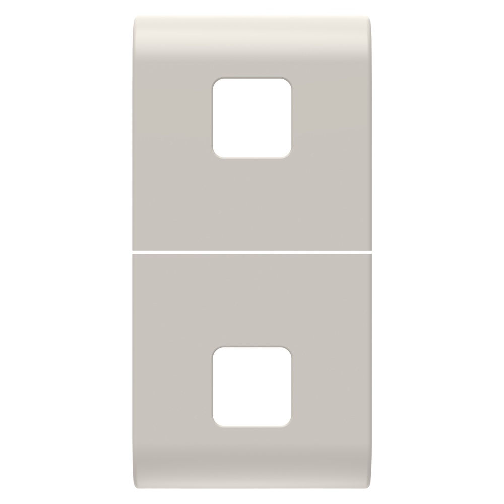 TASTO INTERCAMBIABILE PER COMANDI ASSIALI - DA COMPLETARE CON 2 LENTI - 1 MODULO - NATURAL BEIGE SATINATO - CHORUSMART