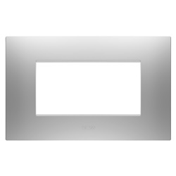 PLACCA EGO - IN TECNOPOLIMERO VERNICIATO - 4 POSTI - MAGNETIC GRAY - CHORUSMART