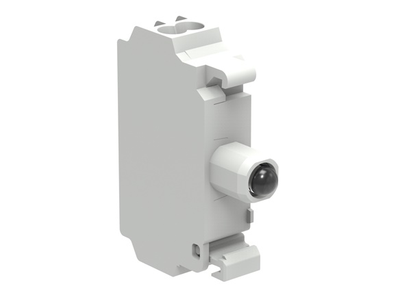 Portalampada LED verde 12-30V AC/DC attacco a molla per illuminazione tecnica