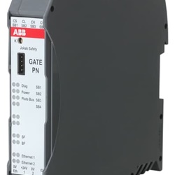 Gateway Ethernet PROFINET compatto montaggio su guida DIN per automazione industriale