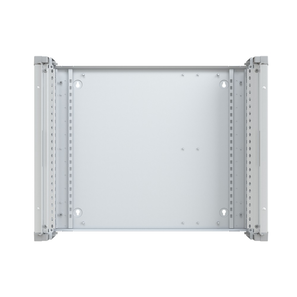 Struttura cabinet da pavimento SPEE L 1800x400 mm con pannelli laterali per installazioni elettriche robuste e versatili