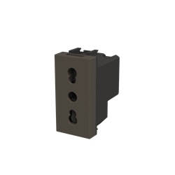 Presa Schuko 16A 250V Anthracite Sicurezza Bambini Installazione Domestica e Professionale