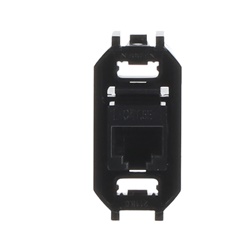 Presa dati RJ45 Cat.5e UTP con montaggio senza attrezzi per reti professionali e residenziali