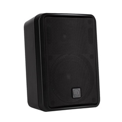 Diffusore audio bass-reflex 2 vie 20W 100V nero per installazioni fisse interne ed esterne