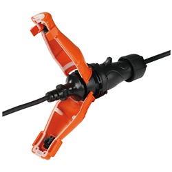 Presa Shuko IP67 16A 2P+T design compatto installazioni elettriche esterne industriali
