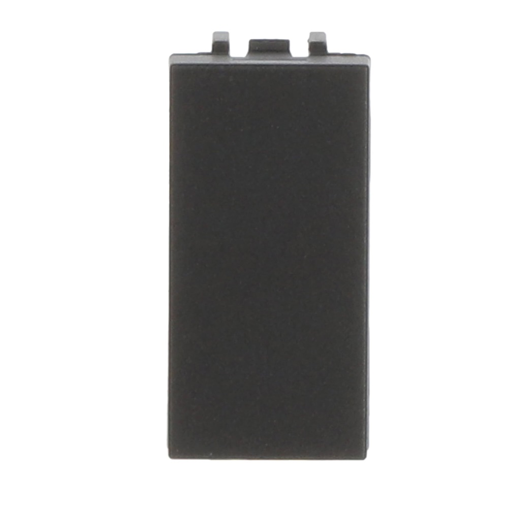 Cover copriforo elettrico 1 modulo colore antracite per pannelli e pareti