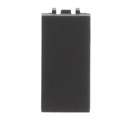 Cover copriforo elettrico 1 modulo colore antracite per pannelli e pareti