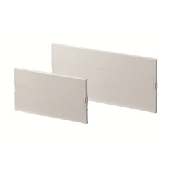 Pannello cieco centrale 18 moduli MISTRAL41F bianco RAL9016 per quadri elettrici