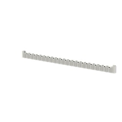 Supporto morsetti 18 moduli materiale resistente montaggio rapido quadri elettrici industriali e civili