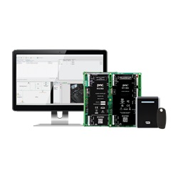 Kit controllo accessi monovarco PAC 511DCi, box metallico, alimentatore 3A, TCP/IP