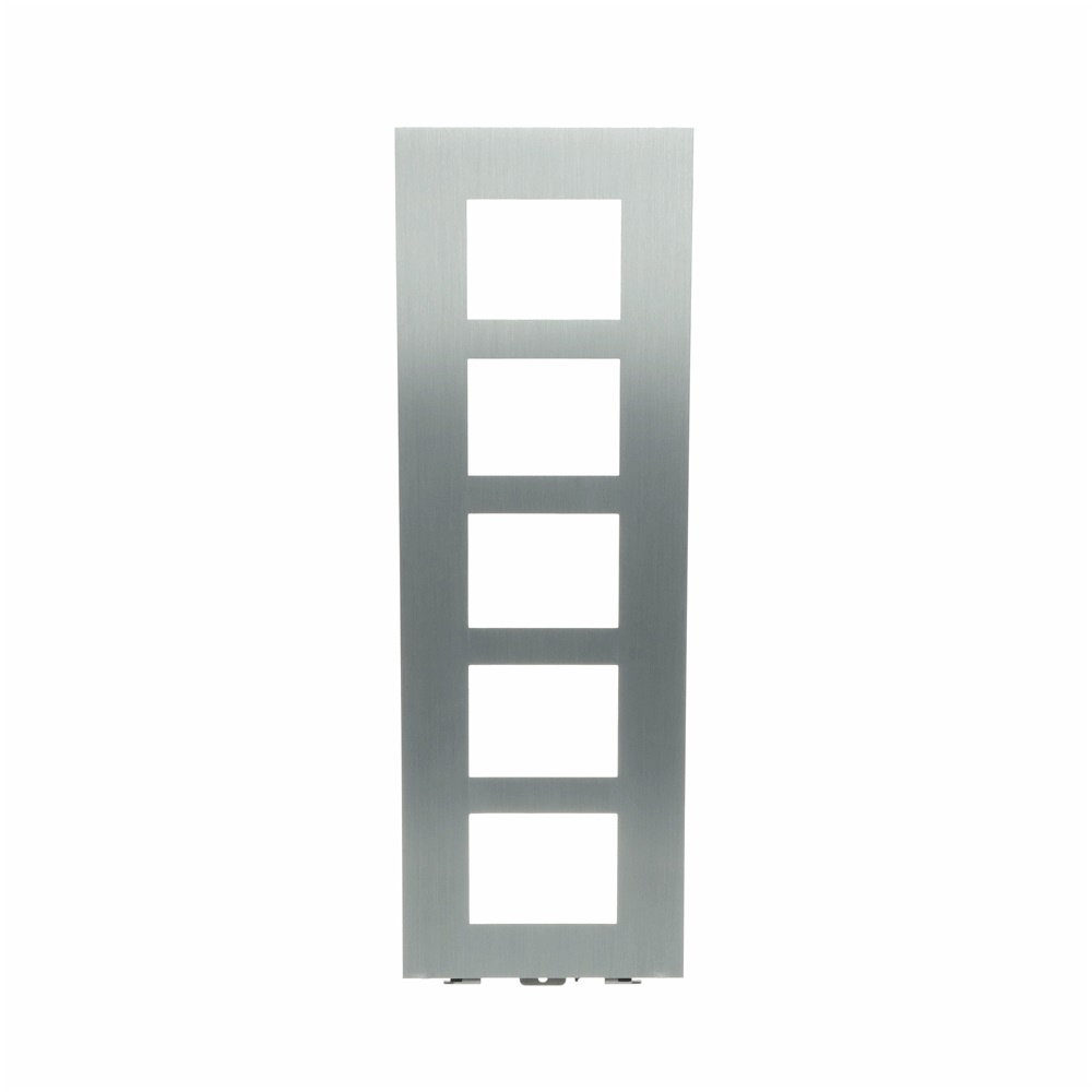 Telaio alluminio 5 moduli + 1 audio stazione esterna montaggio professionale