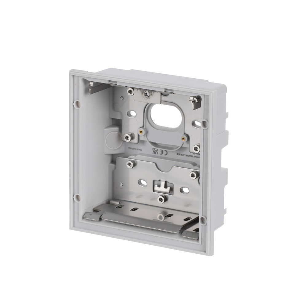 Scatola da incasso grigia 1 modulo 1/1 per installazioni elettriche a parete