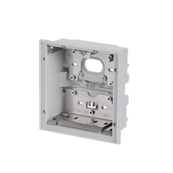 Scatola da incasso grigia 1 modulo 1/1 per installazioni elettriche a parete
