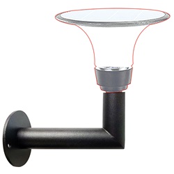 Staffa da muro resistente per fissaggio stabile dispositivi elettrici E-Path installazioni sicure