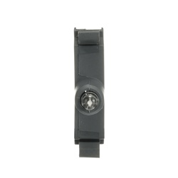 Blocco LED integrato 110-130V bianco illuminato montaggio frontale per applicazioni elettriche