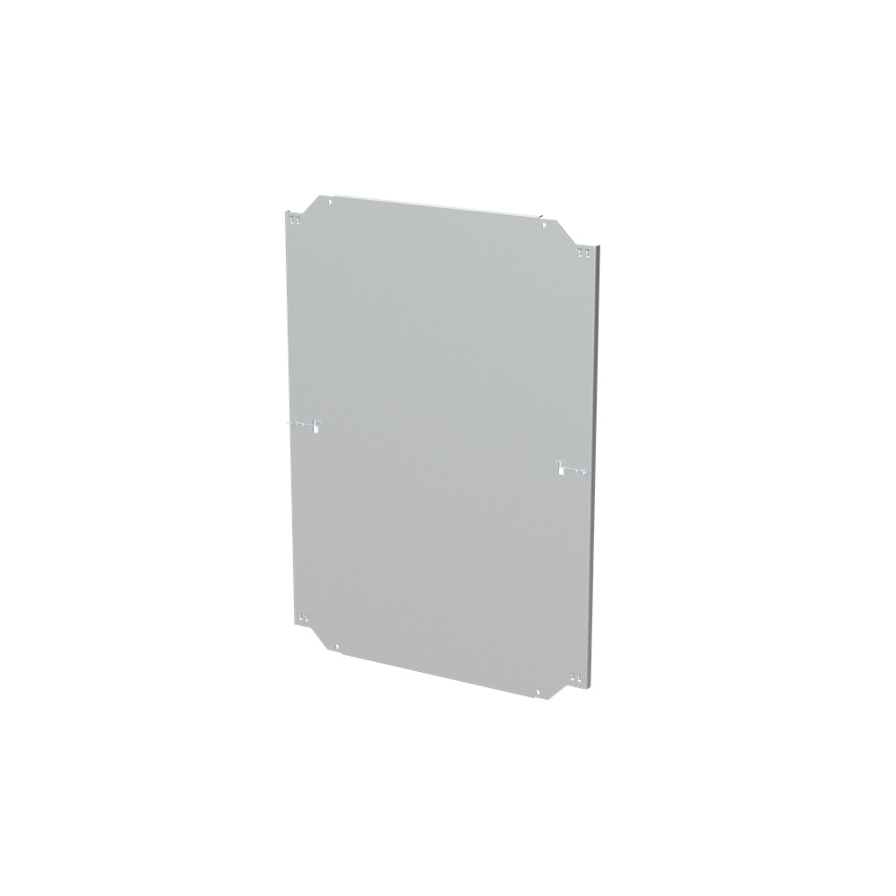 Piastra montaggio combinata 800x600 mm resistente per installazioni elettriche professionali