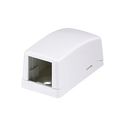 Scatola di montaggio a superficie Mini-Com®, 1 porta, bianco