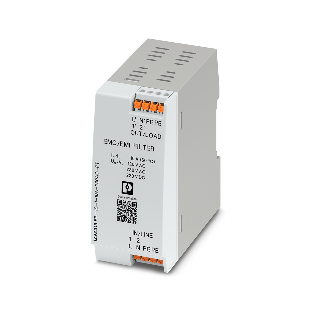 FIL-1S-1-10A-230AC-PT FILTRO EMC