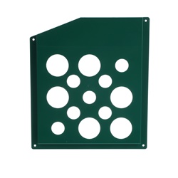 Portadocumenti autoadesivo COMBI 1 A4 resistente per armadi elettrici organizzazione documenti tecnici