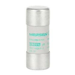Fusibile AM 22x58 mm 50A protezione motori circuiti elettrici
