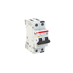Interruttore automatico compatto 2 poli 6 A C protezione impianti elettrici residenziali e commerciali