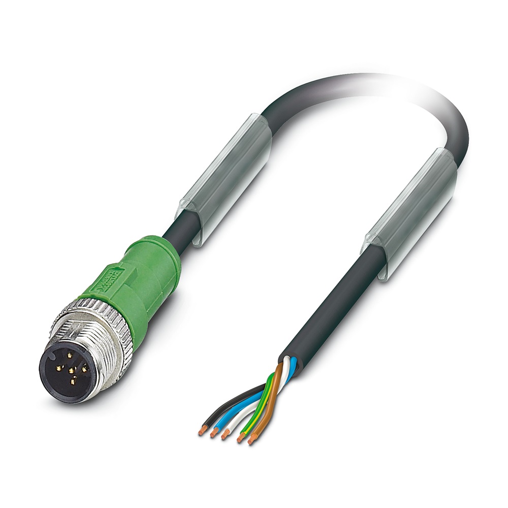SAC-5P-M12MS/ 1,0-PUR CAVO SENS/ATT