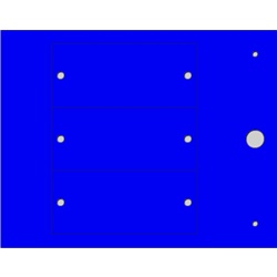 Targa rivettabile 4mm MG-VRT-RH per quadri elettrici