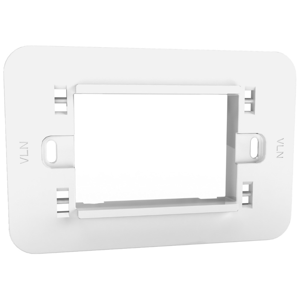 Adattatore 3 moduli bianco Vimar Linea per installazioni elettriche incasso resistenza alta